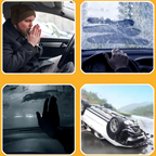 2 u 1 Grijalica i odmrzivač stakla - 150W