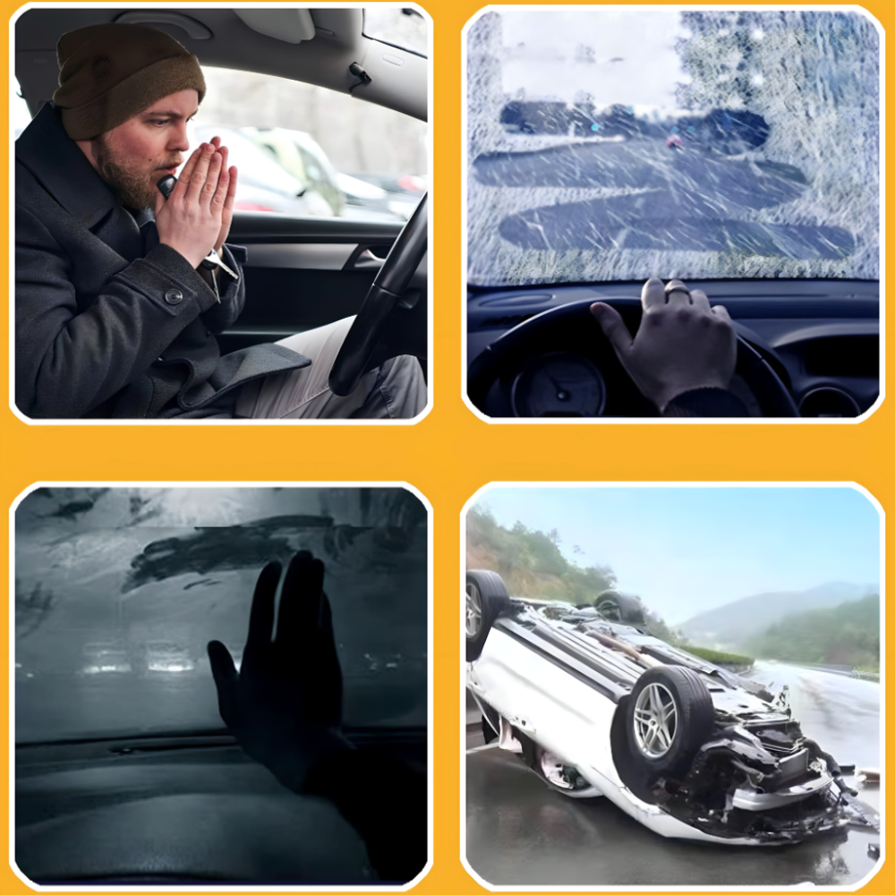 2 u 1 Grijalica i odmrzivač stakla - 150W