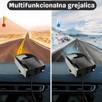2 u 1 Grijalica i odmrzivač stakla - 150W