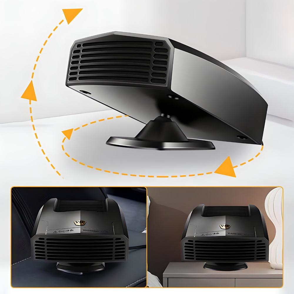 2 u 1 Grijalica i odmrzivač stakla - 150W