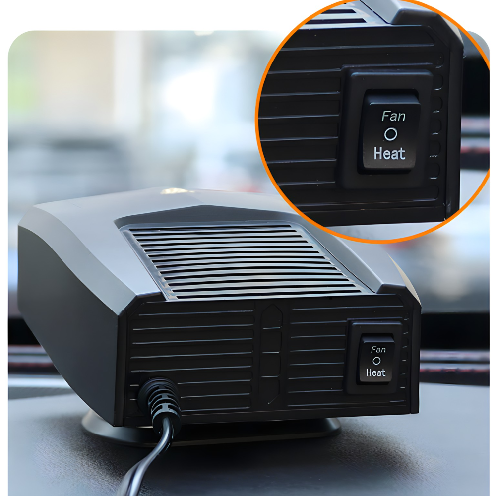 2 u 1 Grijalica i odmrzivač stakla - 150W