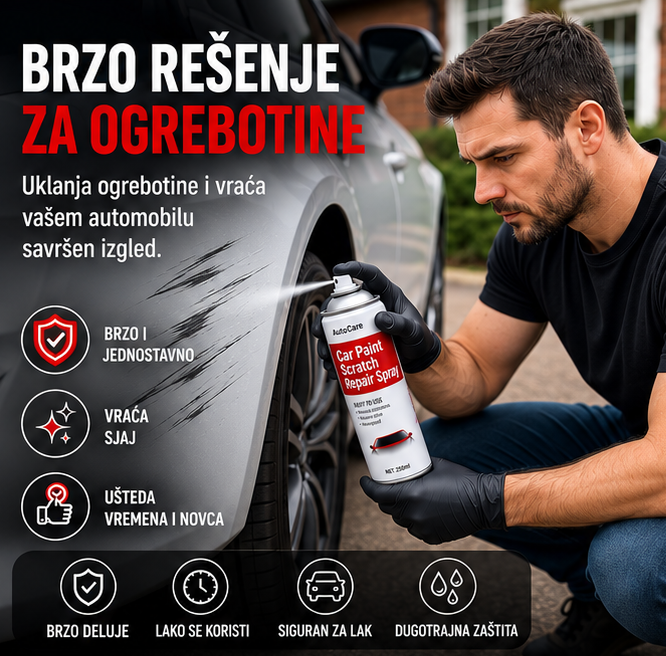 Auto Sprej za Ogrebotine