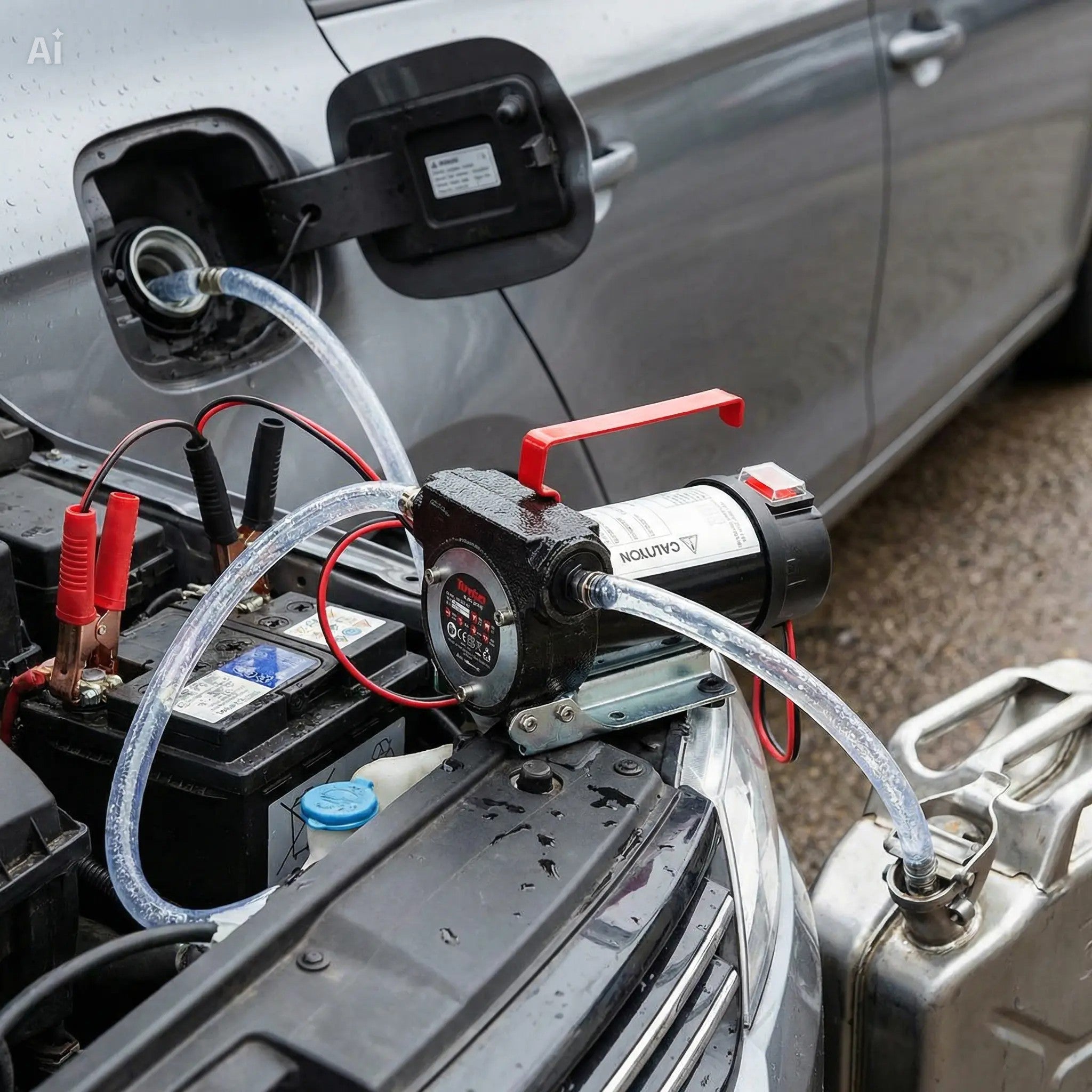 Turbo pumpa 12/24V za pretakanje ulja, goriva i tečnosti