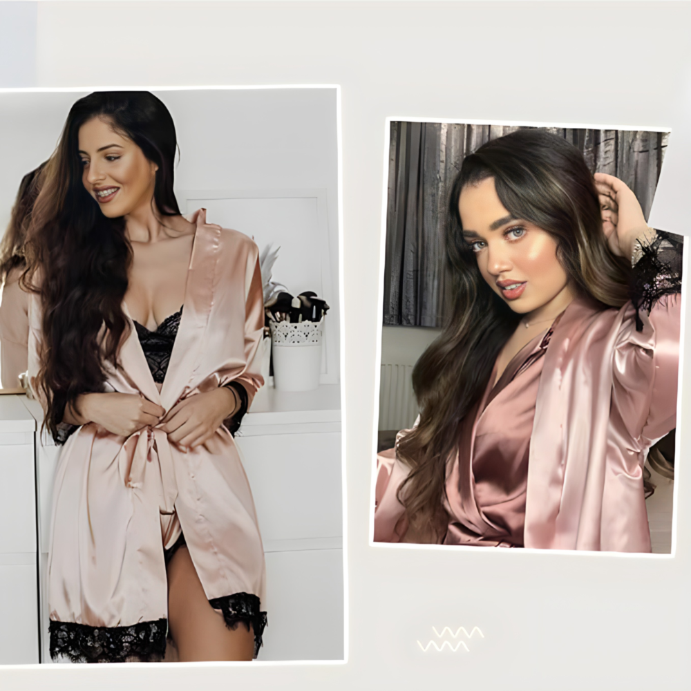 Komplet za spavanje – čipkasti veš (4 dijela)