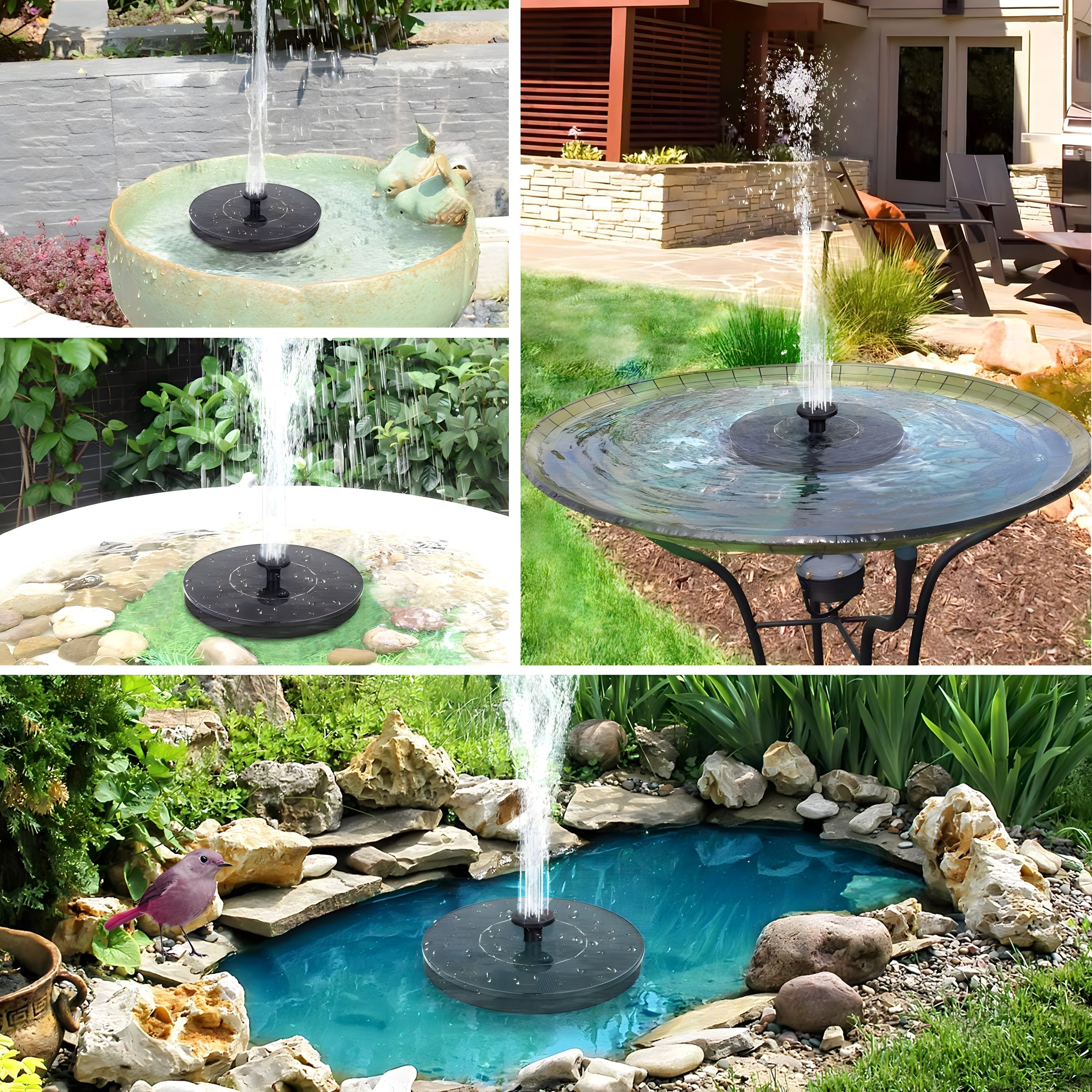 Magična solarna fontana