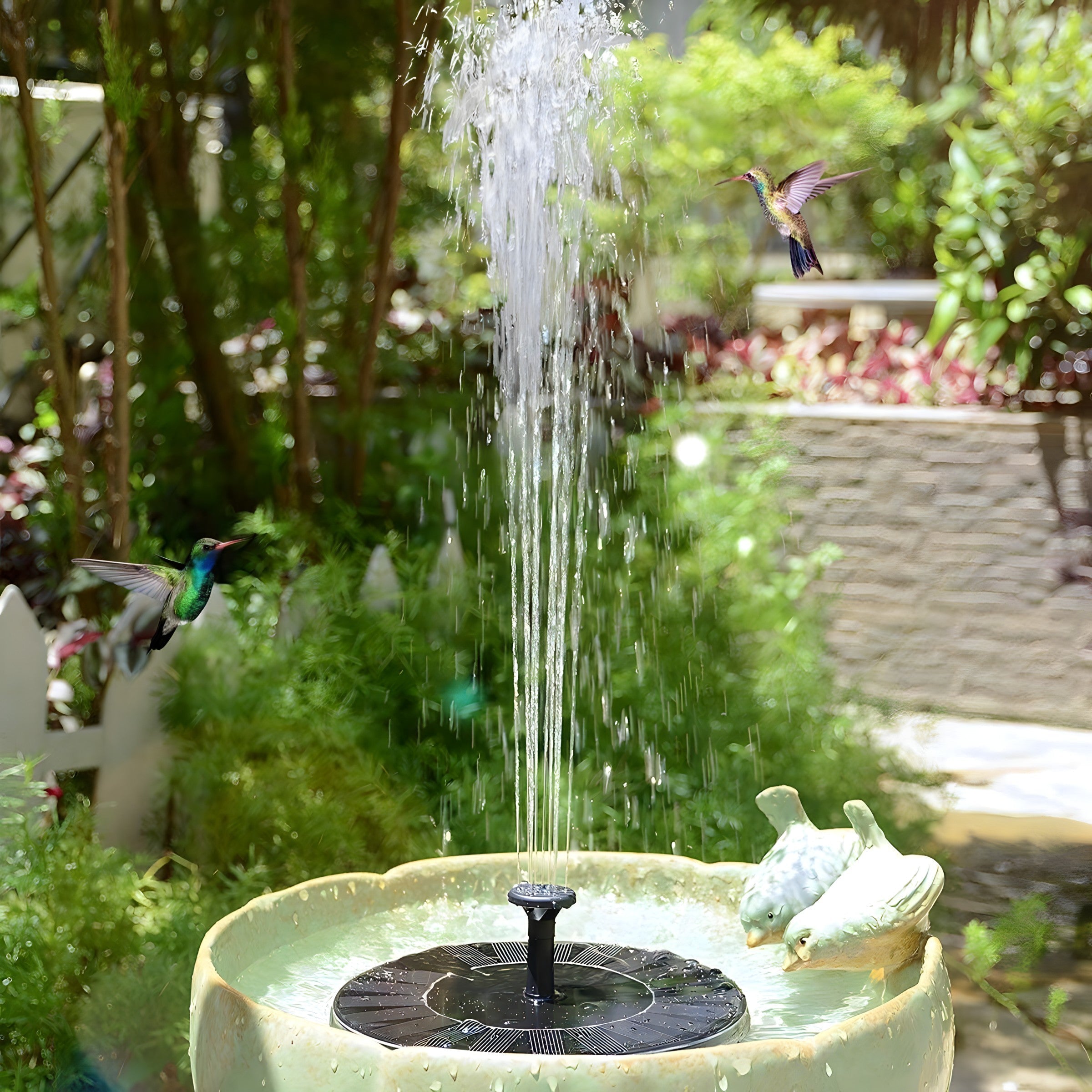 Magična solarna fontana