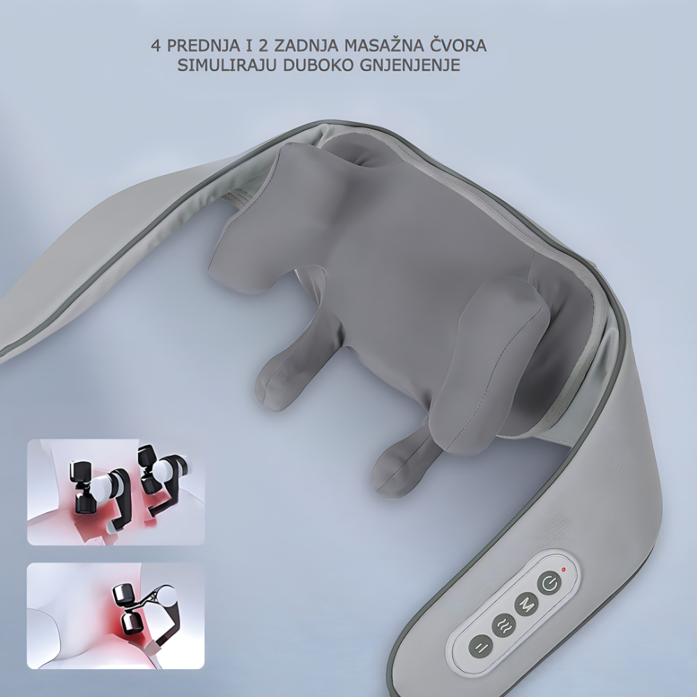 Masažer za vrat i ramena sa grijačem