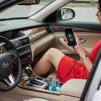 Pametni auto punjač 4u1