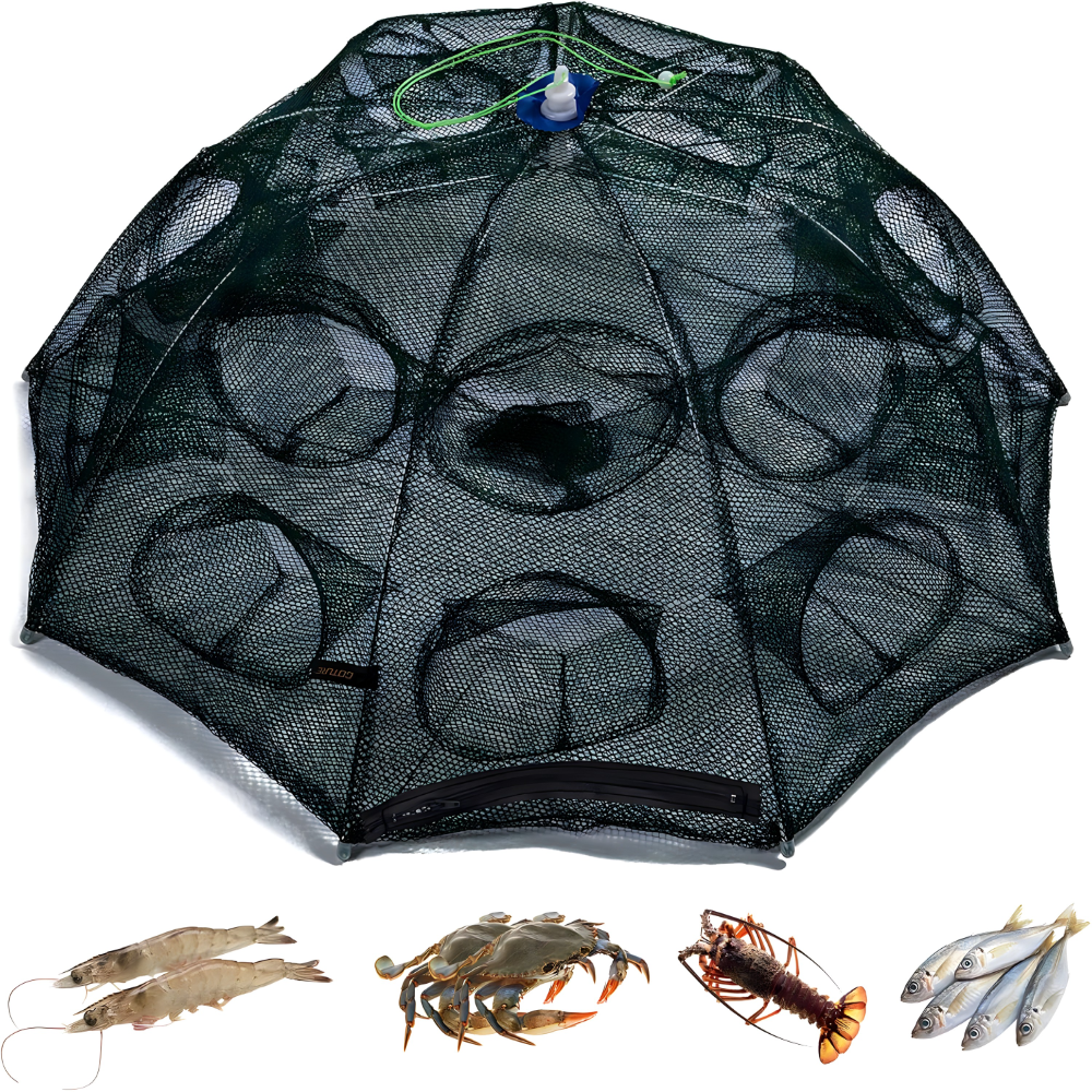 Sklopiva mreža za ribolov sa 20 ulaza