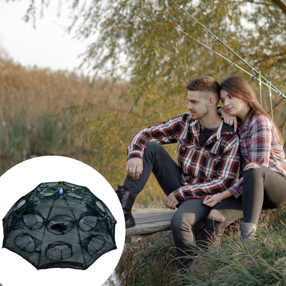 Sklopiva mreža za ribolov sa 20 ulaza