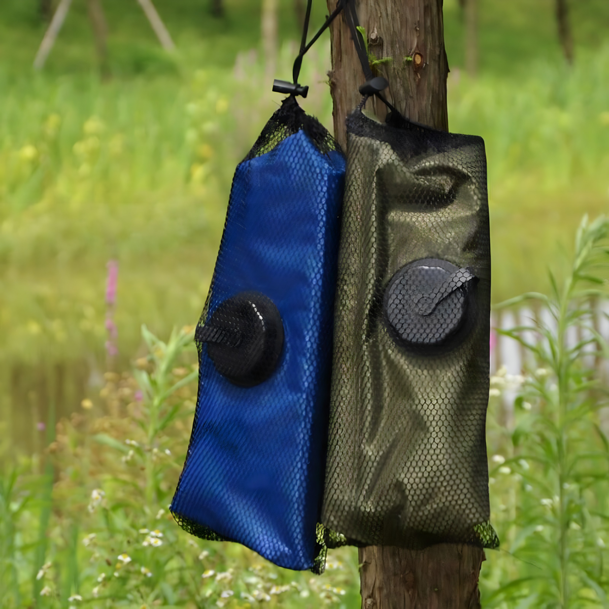 Solarni tuš za kampovanje 20L