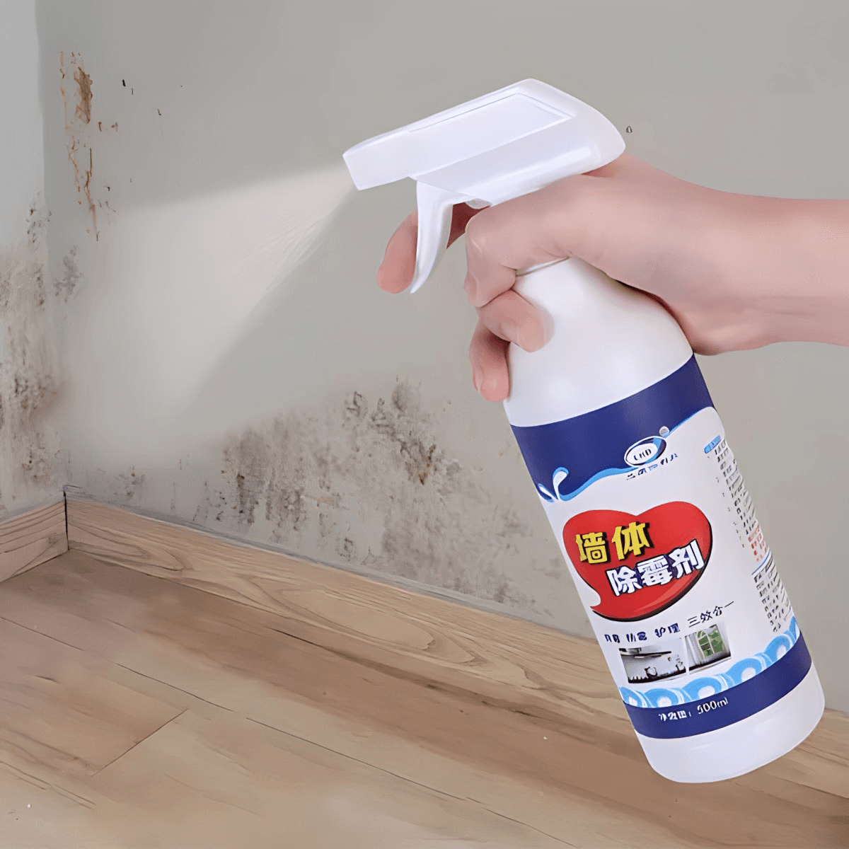 Sprej za uklanjanje i čišćenje plijesni sa zidova