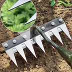 Profesionalne Čelične Grabljice za Baštu - 5 Zubaca