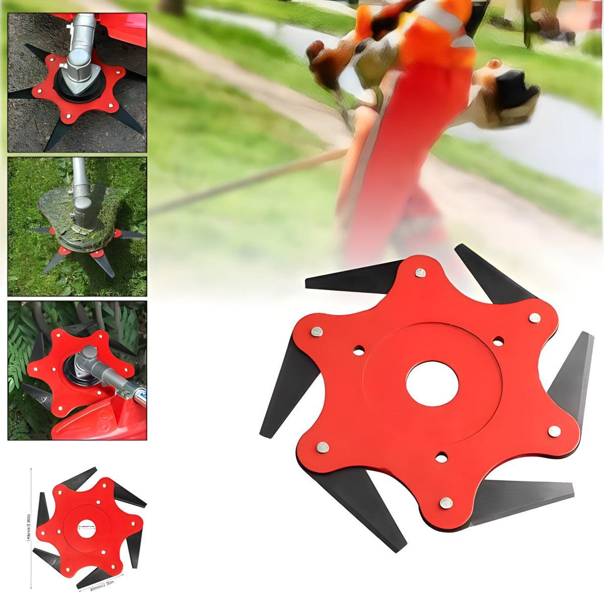 Čelični nastavak za trimer sa 6 oštrica