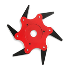 Čelični nastavak za trimer sa 6 oštrica