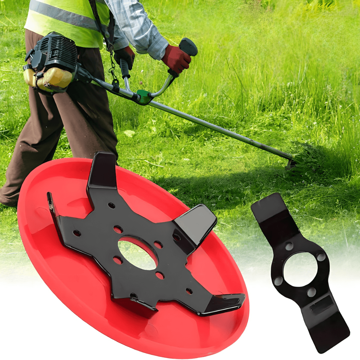 Glava za trimer za uklanjanje korova sa 5 sečiva - 2 nastavka u setu