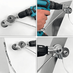 Nastavak za bušilicu – sjekač za lim