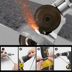 Nastavak za bušilicu – sjekač za lim