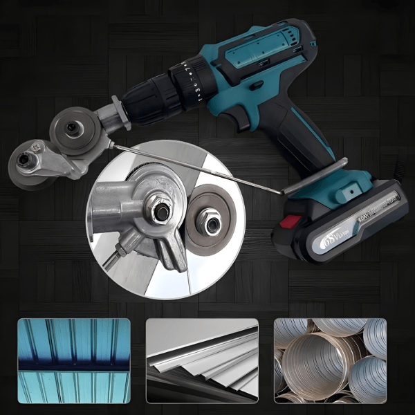 Nastavak za bušilicu – sjekač za lim