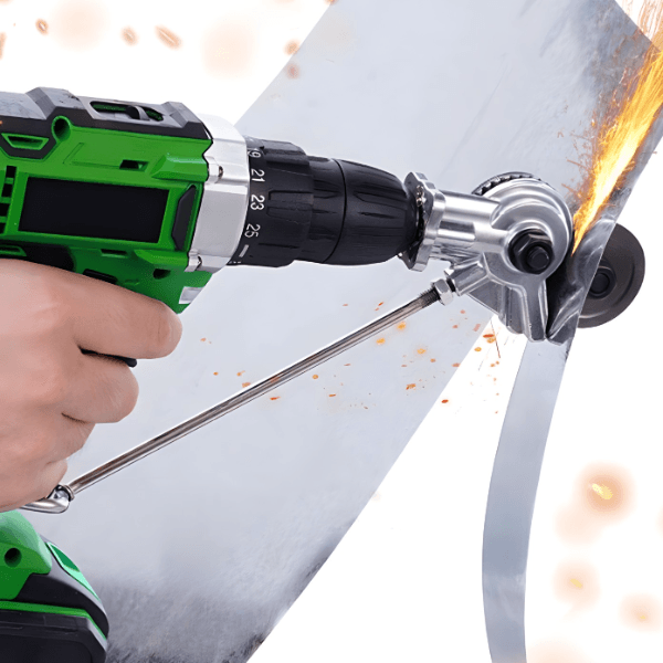 Nastavak za bušilicu – sjekač za lim