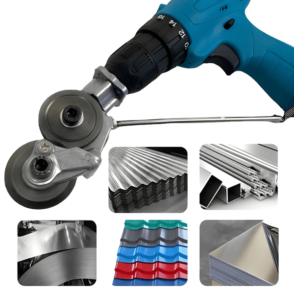 Nastavak za bušilicu – sjekač za lim