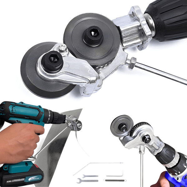 Nastavak za bušilicu – sjekač za lim