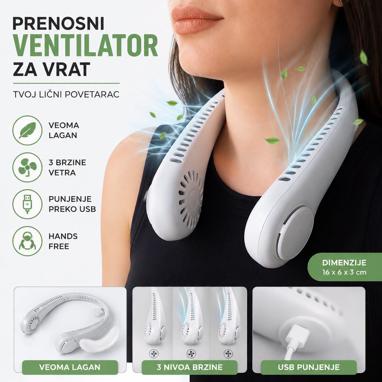 Ventilator za oko vrata